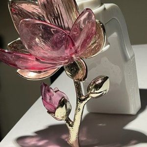 Bath and Body Works White Barn Wallflower Plug in Pink Magnolia - USED